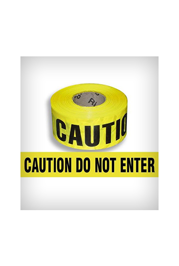 Caution Do Not Enter Barricade Tape